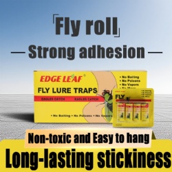 4pcs Yellow-labeled Fly Roll